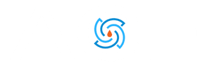 ACE logo with swirl design