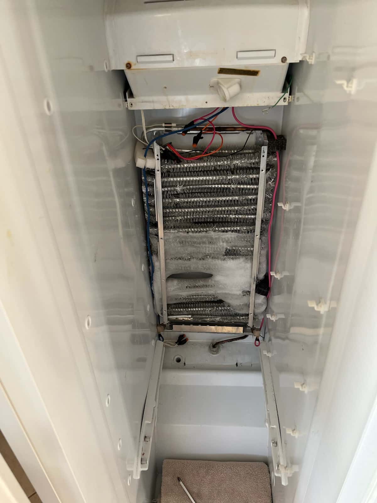 GE Refrigerator Defrost System Failure